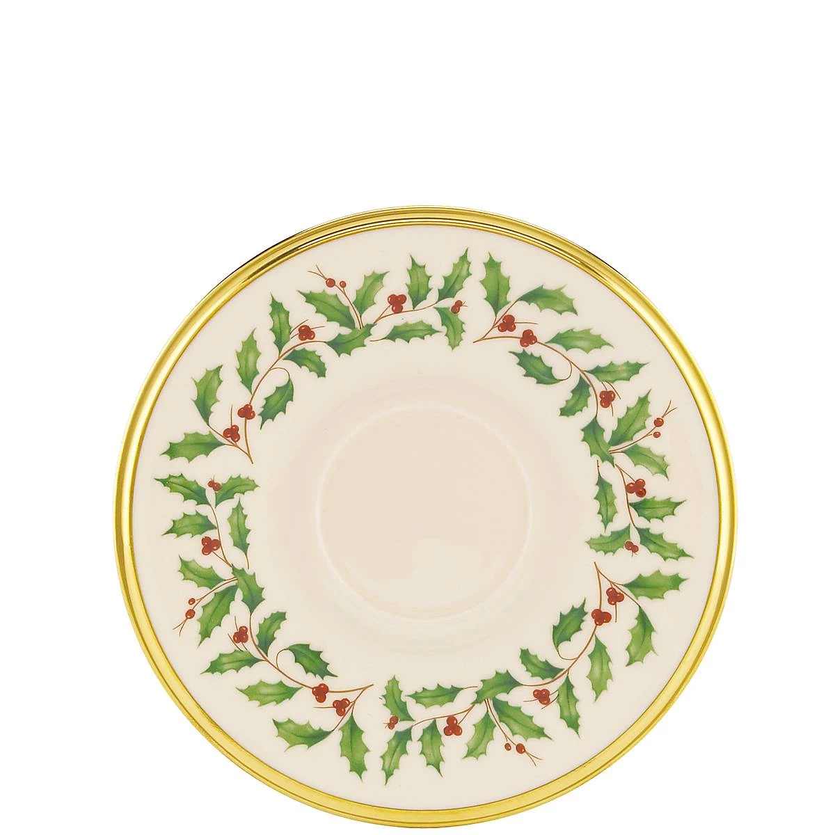 Lenox Holiday Tea Saucer 4 Lenox Holiday Tea Saucer - Image 2
