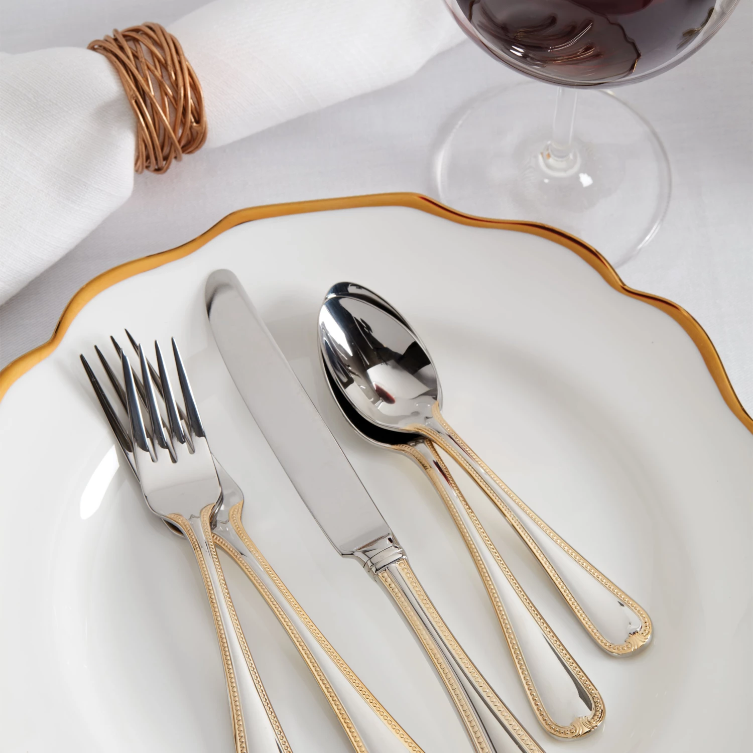 Lenox Vintage Jewel Gold® 5-Piece Place Setting 4 Lenox Vintage Jewel Gold® 5-Piece Place Setting - Image 2