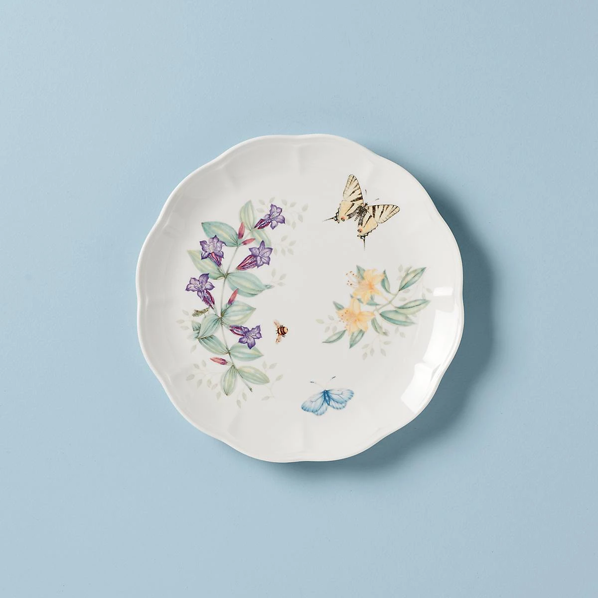 Lenox Butterfly Meadow Tiger Swallowtail Dinner Plate 3 Lenox Butterfly Meadow Tiger Swallowtail Dinner Plate