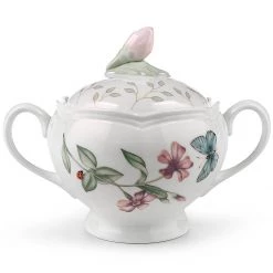 Lenox Butterfly Meadow® Sugar Bowl -lenox Store Online 6083984 wHR dcb11b21 fcb9 41c5 a9f4 d729ebb49468