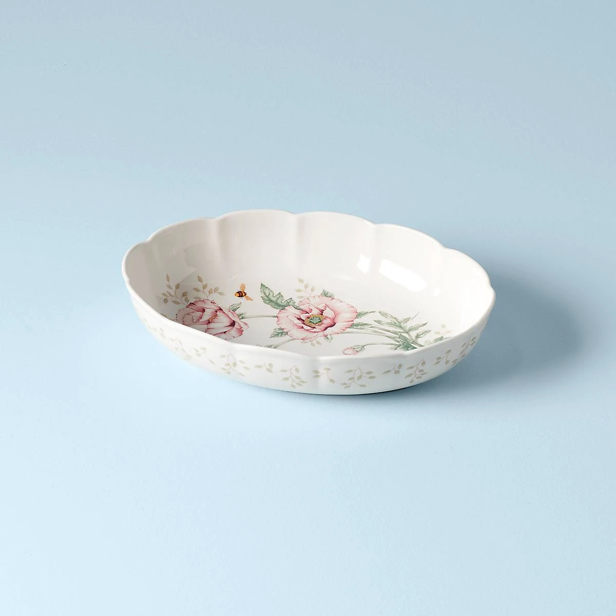 Lenox Butterfly Meadow® Oval Baker 3 Lenox Butterfly Meadow® Oval Baker