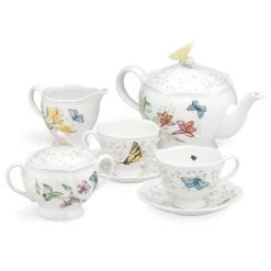 Lenox Butterfly Meadow® 7-piece Tea Set -lenox Store Online 6386635 wHR