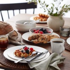 Lenox Tin Can Alley® Seven° 4pc Place Setting 12 Lenox Tin Can Alley® Seven° 4pc Place Setting -lenox Store Online 6386981 LNP S23 FEA 4