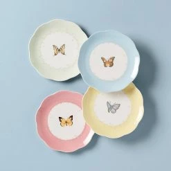 Lenox Butterfly Meadow® 4-piece Dessert Plate Set
