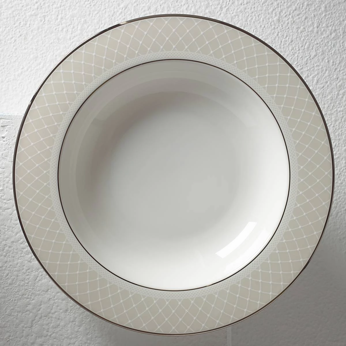 Lenox Venetian Lace™ Rimmed Bowl 4 Lenox Venetian Lace™ Rimmed Bowl - Image 2