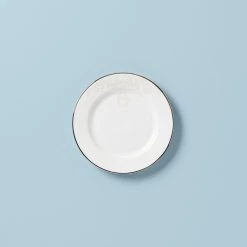 Lenox Opal Innocence Scroll Bread Plate