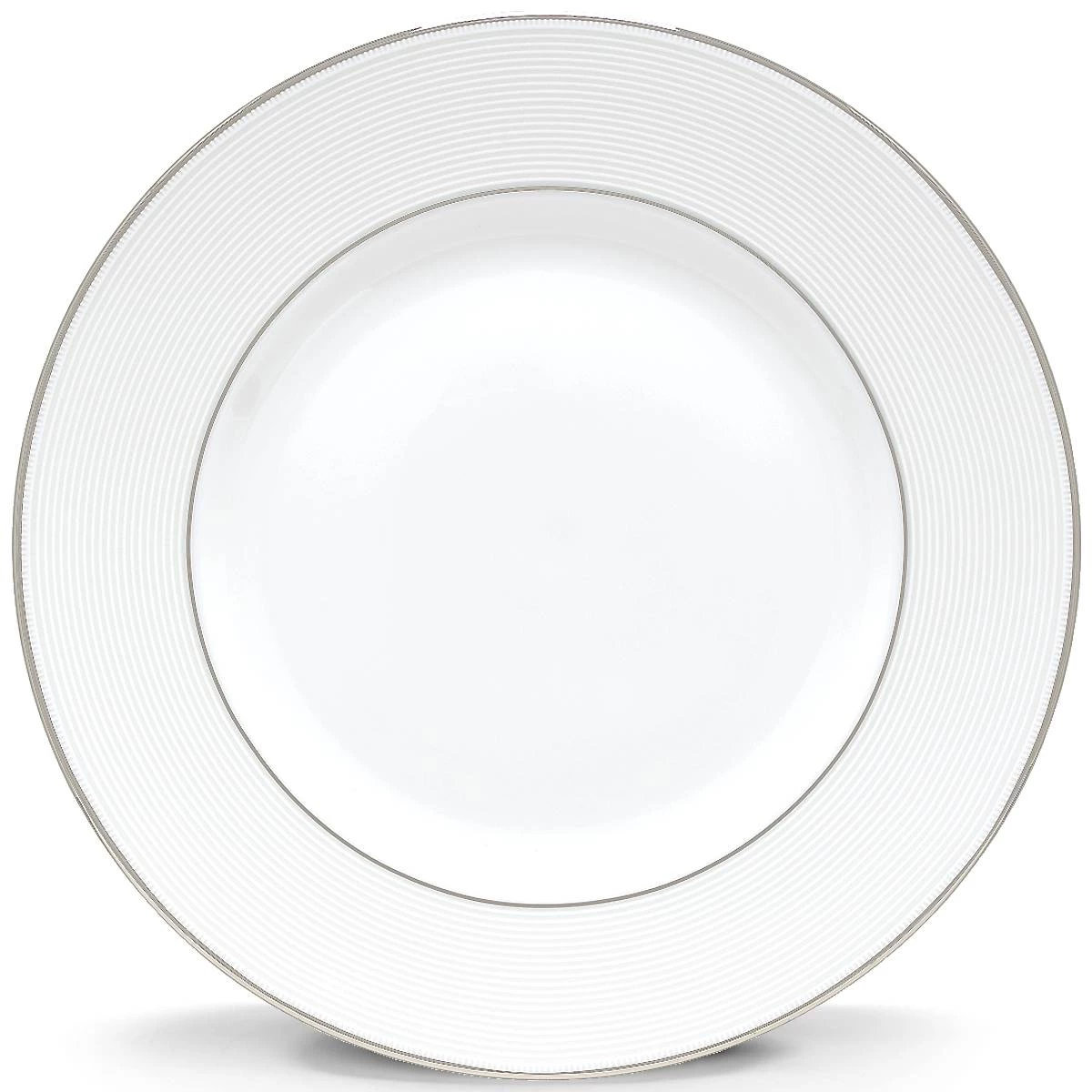 Lenox Opal Innocence Stripe Dinner Plate 4 Lenox Opal Innocence Stripe Dinner Plate - Image 2