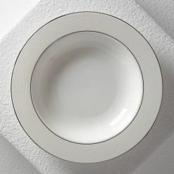 Lenox Opal Innocence Stripe™ Rimmed Bowl -lenox Store Online 806497 w1