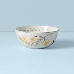 Lenox Butterfly Meadow"Home is Where the Heart Is" Bowl