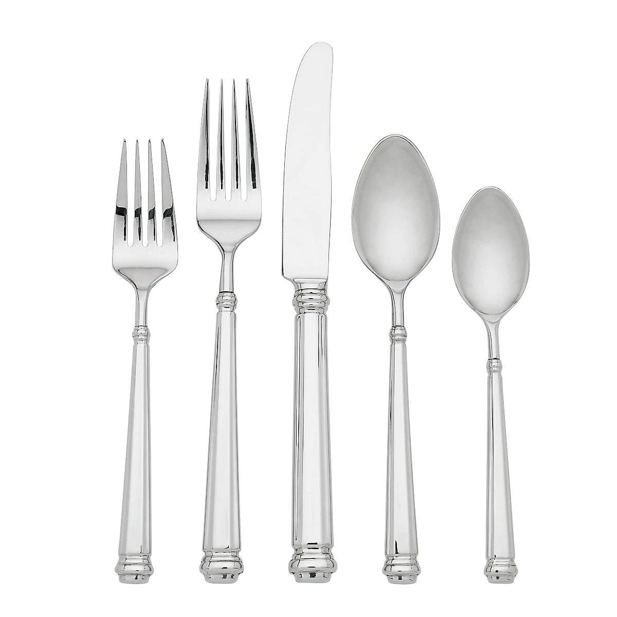 Kate Spade Abington Square™ 5-piece Flatware Set 3 Kate Spade Abington Square™ 5-piece Flatware Set