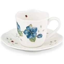 Lenox Butterfly Meadow® Espresso Cup and Saucer