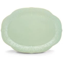 Lenox French Perle ™ 16" Oval Serving Platter -lenox Store Online 824421 wHR