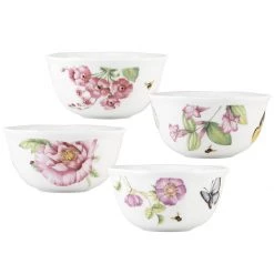Lenox Butterfly Meadow Bloom® 4pc Dessert Bowl Set 5 Lenox Butterfly Meadow Bloom® 4pc Dessert Bowl Set -lenox Store Online 829039 wHR