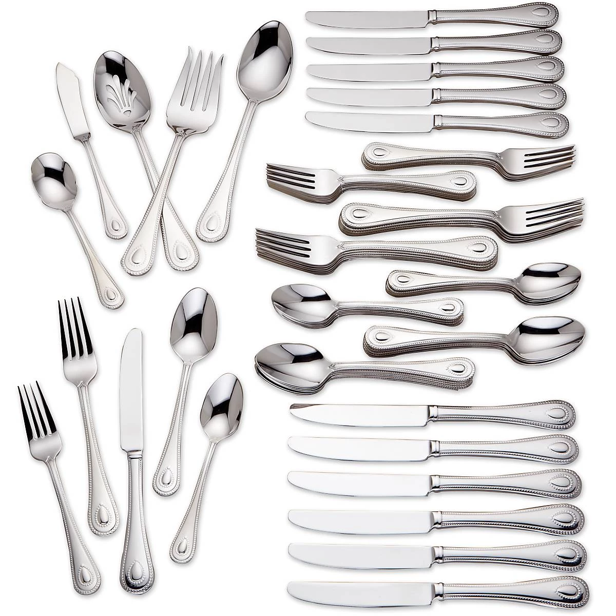 Lenox French Perle 65-Piece Flatware Set 4 Lenox French Perle 65-Piece Flatware Set - Image 2