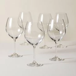 Lenox Tuscany Classics Red Wine Glass Set, Buy 4 Get 6