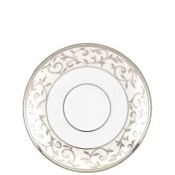 Lenox Opal Innocence Silver™ Silver Saucer