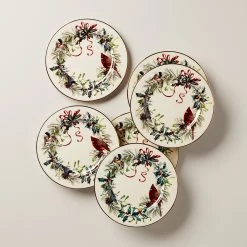 Lenox Winter Greetings 6-Piece Salad Plate Set