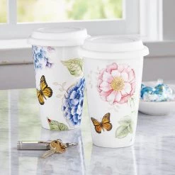 Lenox Butterfly Meadow Thermal Travel Mug -lenox Store Online 837583 w1