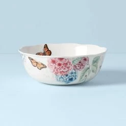 Lenox Butterfly Meadow Hydrangea® Large Serve Bowl