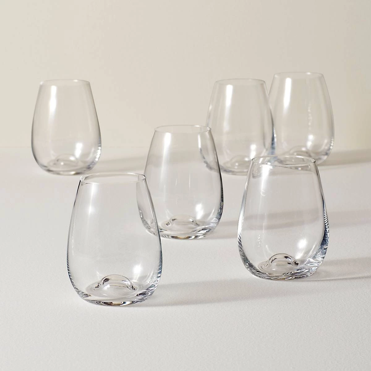 Lenox Tuscany Classics Stemless Glass Set, Buy 4 Get 6 3 Lenox Tuscany Classics Stemless Glass Set, Buy 4 Get 6