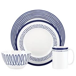 Kate Spade Charlotte Street East 4-piece Place Setting 12 Kate Spade Charlotte Street East 4-piece Place Setting -lenox Store Online 844078 w1