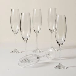 Lenox Tuscany Classics Champagne Flute Set, Buy 4 Get 6
