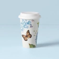 Lenox Butterfly Meadow Thermal Travel Mug