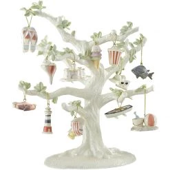 Lenox Summer 12-Piece Ornament & Tree Set -lenox Store Online 850422 wHR