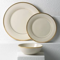 Lenox Eternal 3pc Place Setting -lenox Store Online 852027 wHR