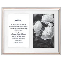 Kate Spade Rosy Glow™ Double 5" x 7" Frame