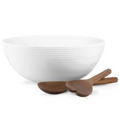 Kate Spade Wickford™ Salad Set with Wood Servers