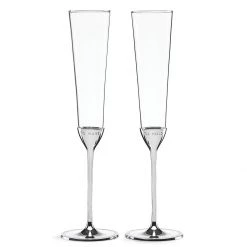 Kate Spade Take The Cake™ 2-piece Champagne Flute Set