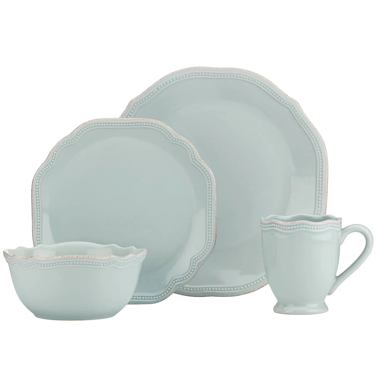 Lenox French Perle Bead 4-piece Place Setting 10 Lenox French Perle Bead 4-piece Place Setting - Image 8