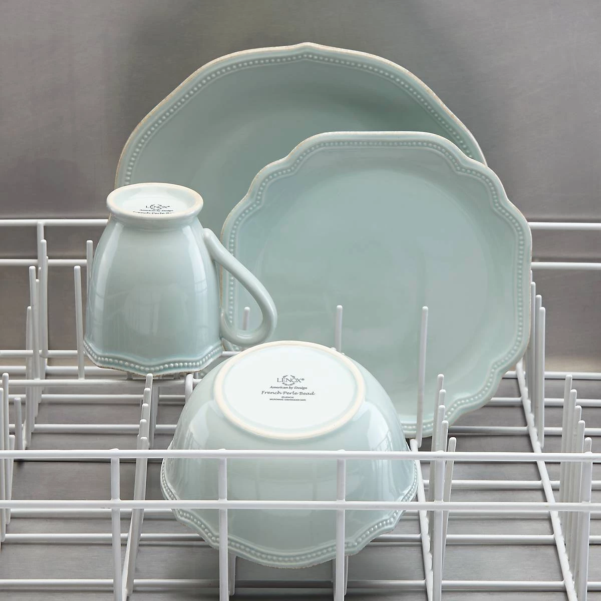 Lenox French Perle Bead 4-piece Place Setting 11 Lenox French Perle Bead 4-piece Place Setting - Image 9