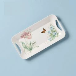 Lenox Butterfly Meadow Melamine Hors D'oeuvres Tray