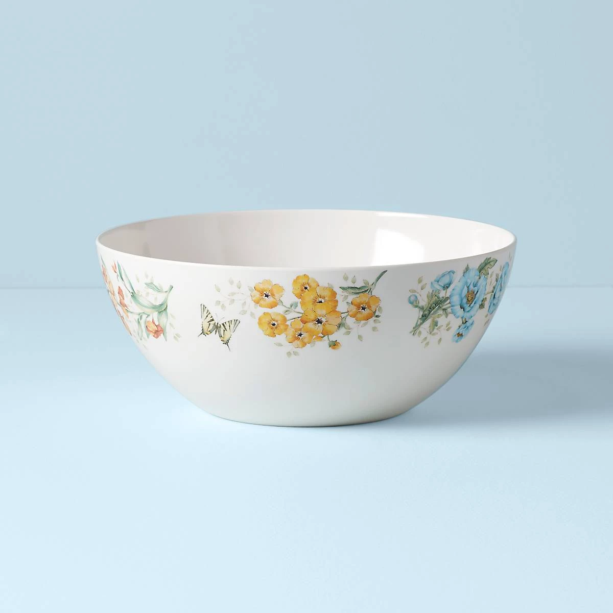 Lenox Butterfly Meadow Melamine® Large Serving Bowl 3 Lenox Butterfly Meadow Melamine® Large Serving Bowl