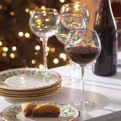 Lenox Holiday 4-Piece Wine Glass Set 10 Lenox Holiday 4-Piece Wine Glass Set -lenox Store Online 856101 w2 a28971de c911 45be b3e6 3ddfd8a41a7b