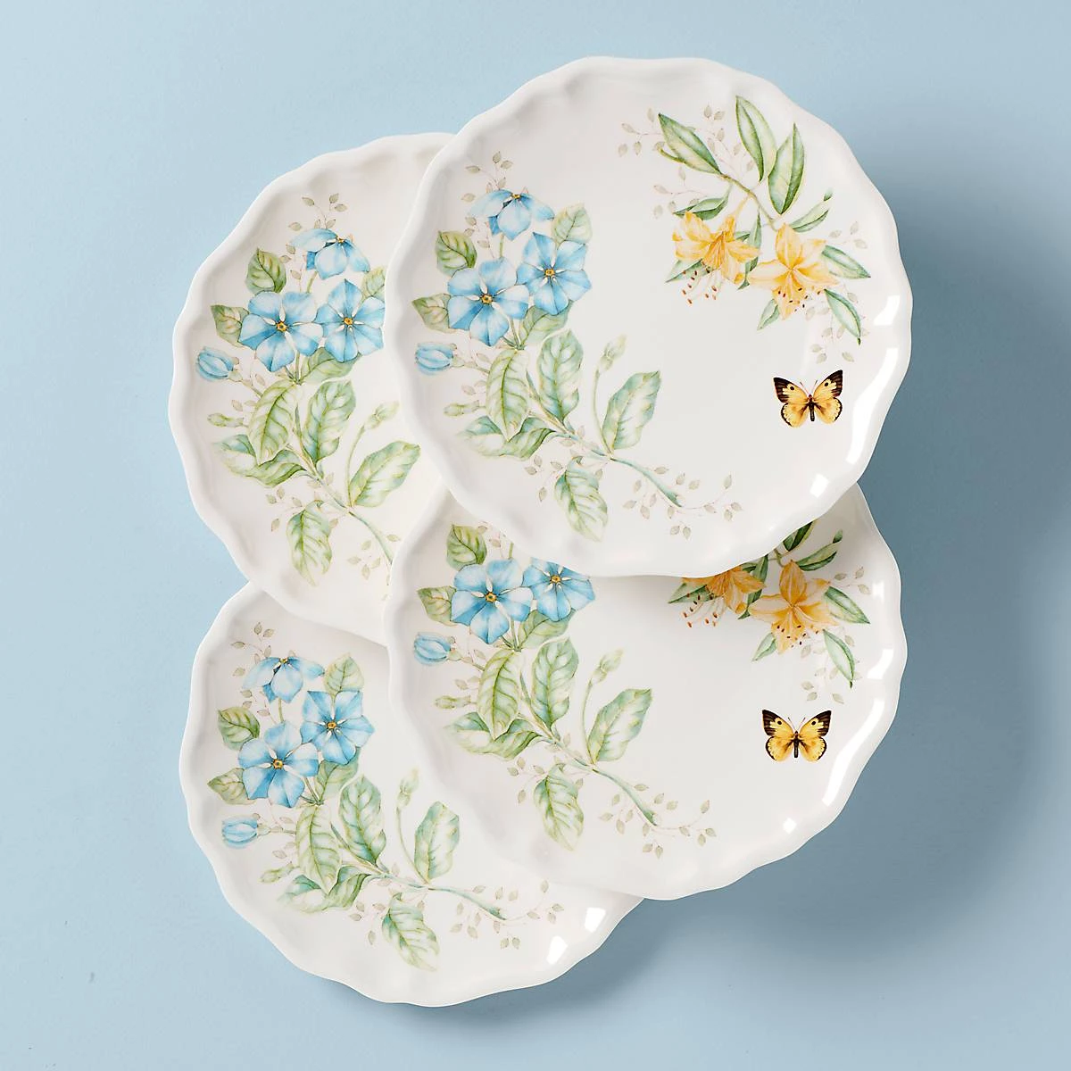 Lenox Butterfly Meadow Melamine® 4pc Dinner Plates 3 Lenox Butterfly Meadow Melamine® 4pc Dinner Plates