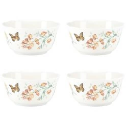 Lenox Butterfly Meadow Melamine 4-Piece Bowl Set