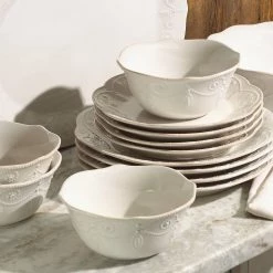Lenox French Perle White™ 12-piece Dinnerware Set -lenox Store Online 868103 w1 c333c8d1 1363 4967 9a20 2d73f81048ce
