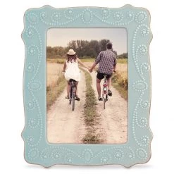 Lenox French Perle Ice Blue™ 5" x 7" Frame