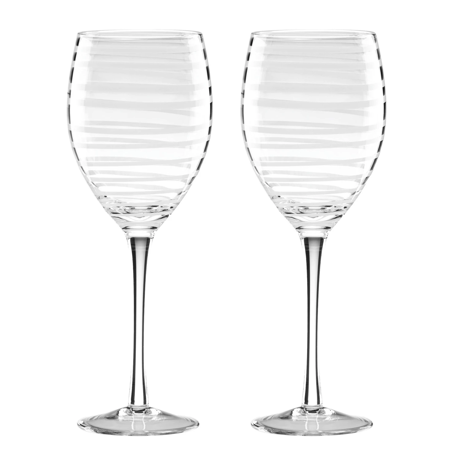 Kate Spade Charlotte Street 2-Piece Wine Glass Set 3 Kate Spade Charlotte Street 2-Piece Wine Glass Set