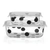 Kate Spade Deco Dot 2pc Rectangular Food Storage Set 1 Kate Spade Deco Dot 2pc Rectangular Food Storage Set -lenox Store Online 875251 wHR