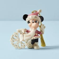 Lenox Minnie Snowflake Ornament