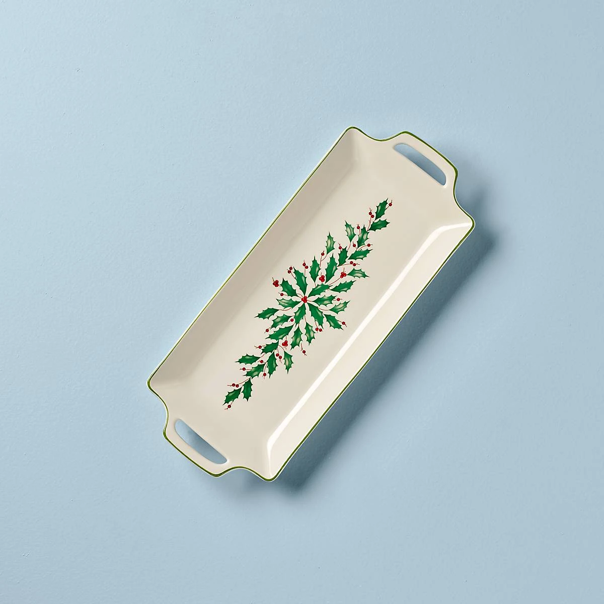 Lenox Holiday Hors D'oeuvre Tray 3 Lenox Holiday Hors D'oeuvre Tray