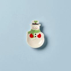 Lenox Hosting The Holidays Snowman Spoon Rest
