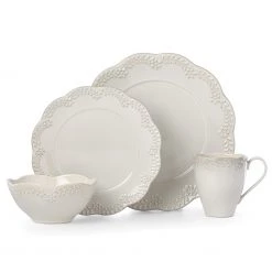 Lenox Chelse Muse Floral 4-Piece Place Setting -lenox Store Online 883808 wHR