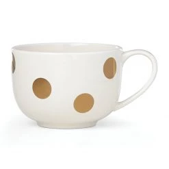 Kate Spade Deco Dot Latte Mug -lenox Store Online 884687 wHR