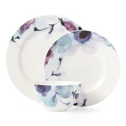 Lenox Indigo Watercolor Floral 12-Piece Dinnerware Set 11 Lenox Indigo Watercolor Floral 12-Piece Dinnerware Set -lenox Store Online 885148 w4