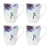 Lenox Indigo Watercolor Floral™ 4-piece Mug Set -lenox Store Online 885149 wHR